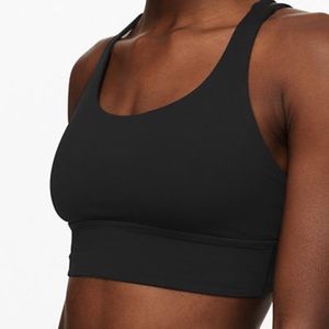 Lululemon Energy Bra Long Line Black